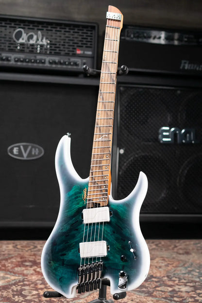 Legator G6FOD-AB Ghost Overdrive Multi-Scale Electric Guitar - Arctic Blue with Gig Bag