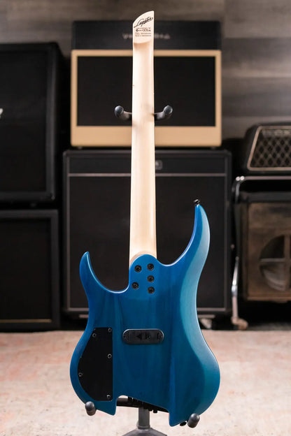 Legator G6FSS-HB Ghost Multi-Scale Electric Guitar - Hyper Nova Blue with Gig Bag