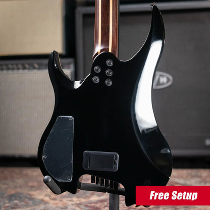 Legator GX6F-CL Ghost Headless Electric Guitar - Coral with Gig Bag