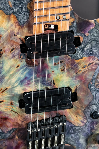 Legator GX6F-CL Ghost Headless Electric Guitar - Coral with Gig Bag