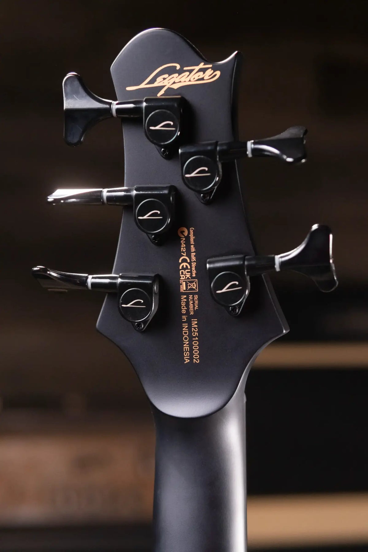 Legator HB5F Helio 5-String Multi-Scale Bass Jupiter Burst - Floor Model