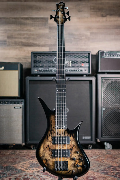 Legator HB5SS-JB 5-String Electric Bass - Jupiter Burst with Gig Bag