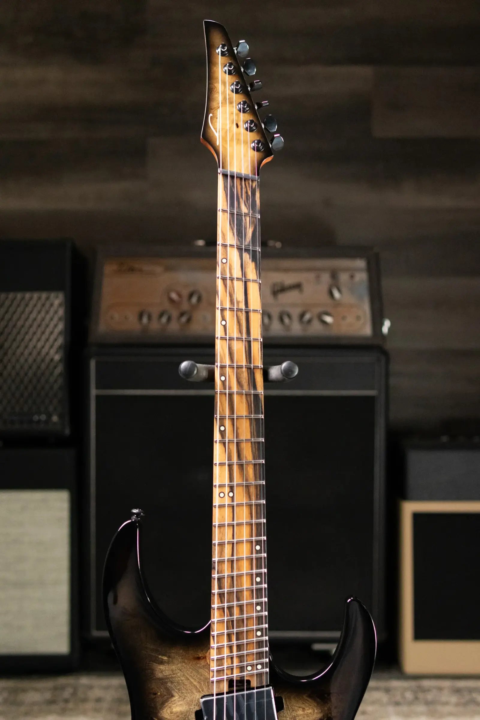 Legator N6FOD Ninja Multiscale Electric Guitar - Jupiter Burst with Gig Bag