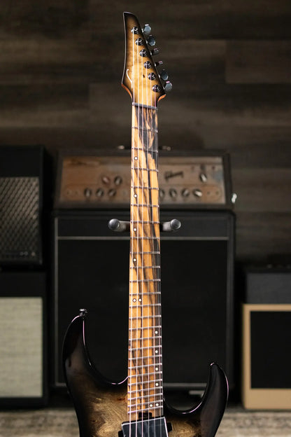 Legator N6FOD Ninja Multiscale Electric Guitar - Jupiter Burst with Gig Bag