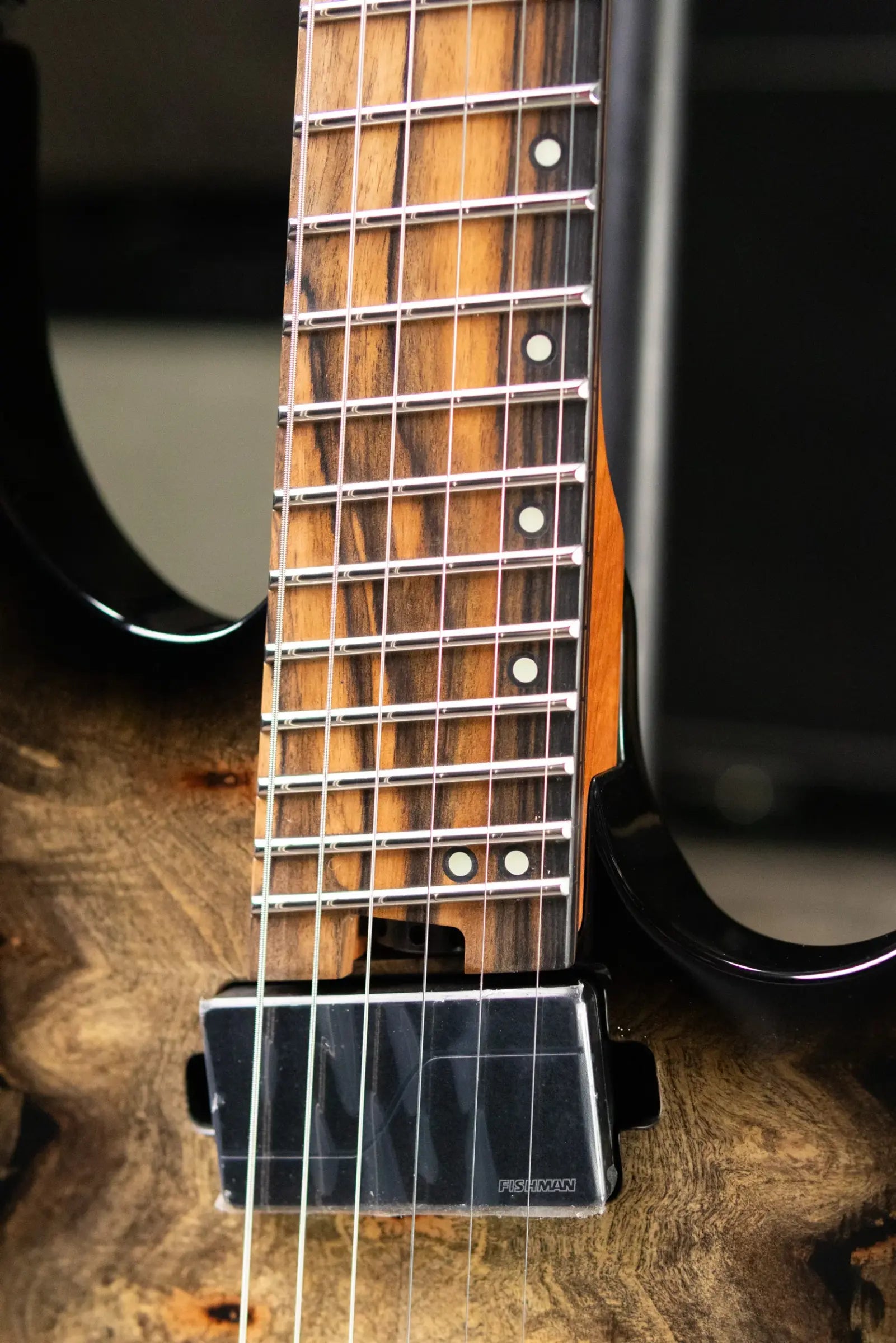 Legator N6FOD Ninja Multiscale Electric Guitar - Jupiter Burst with Gig Bag