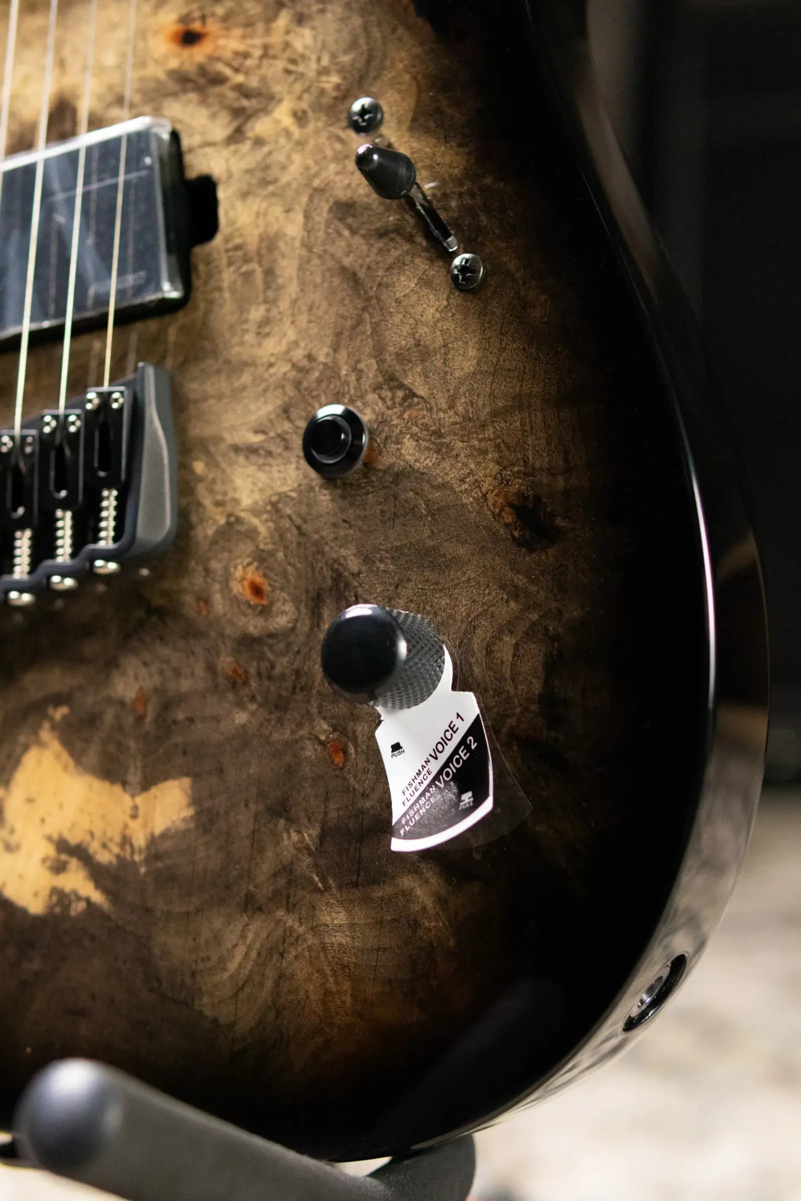 Legator N6FOD Ninja Multiscale Electric Guitar - Jupiter Burst with Gig Bag