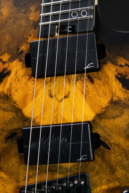 Legator N6FSS-DV Multi-Scale Electric Guitar - Death Valley with Gig Bag