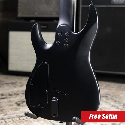 Legator N7F-INK Ninja Bolt-On 7-String Multi-Scale Electric Guitar - Satin Ilya Purple with Gig Bag