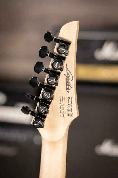 Legator Ninja N6FSS-DS Super Shred 6-String Multi-Scale Electric Guitar - Dark Sapphire with Gig Bag