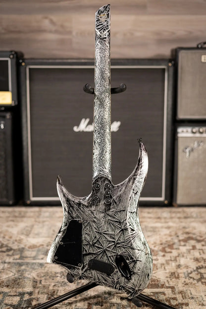Legator R6F Revenant Bolt-On Multi-scale Electric Guitar - Gloss Black Ice