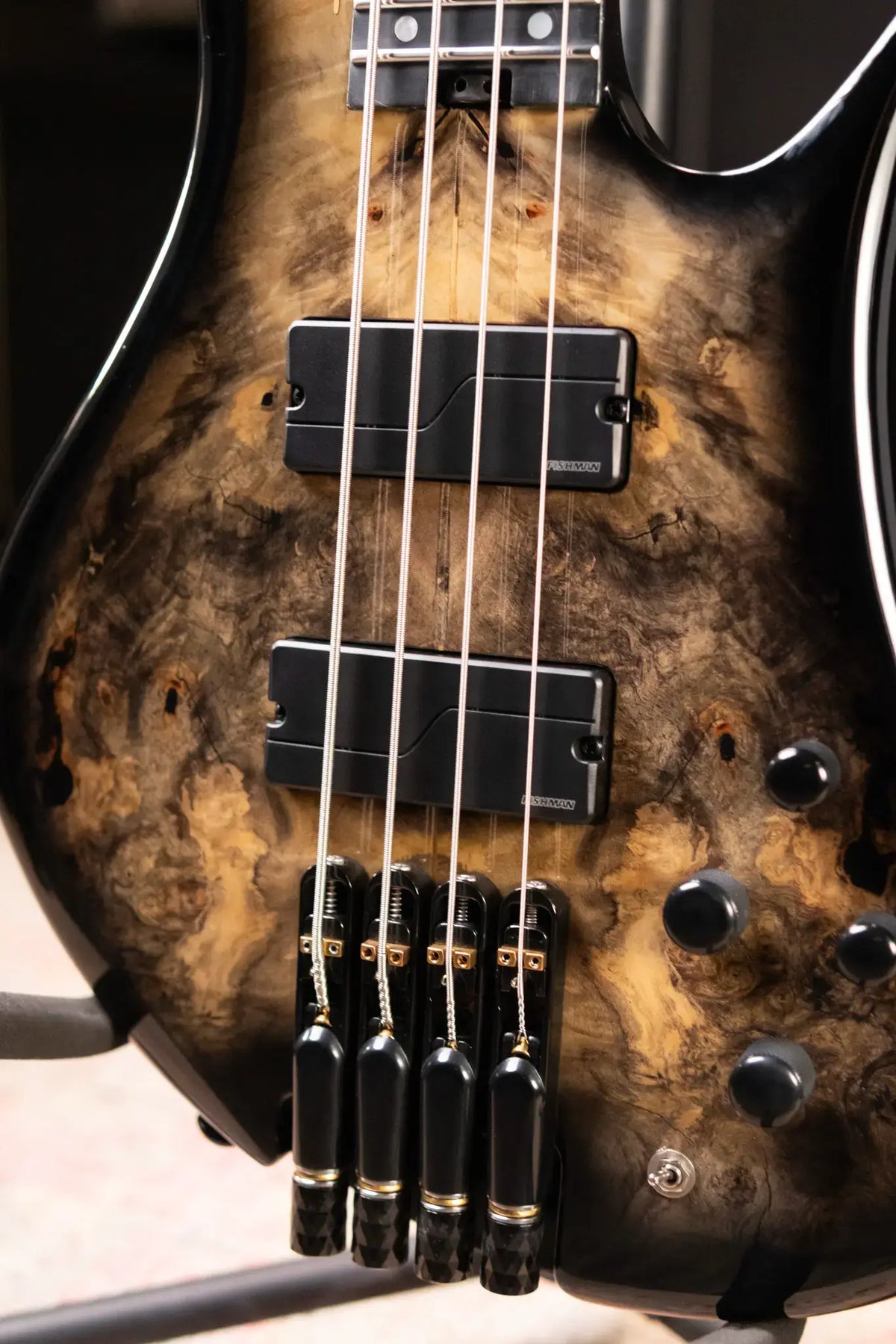 Legator T4-JB Electric Bass - Jupiter Burst with Gig Bag