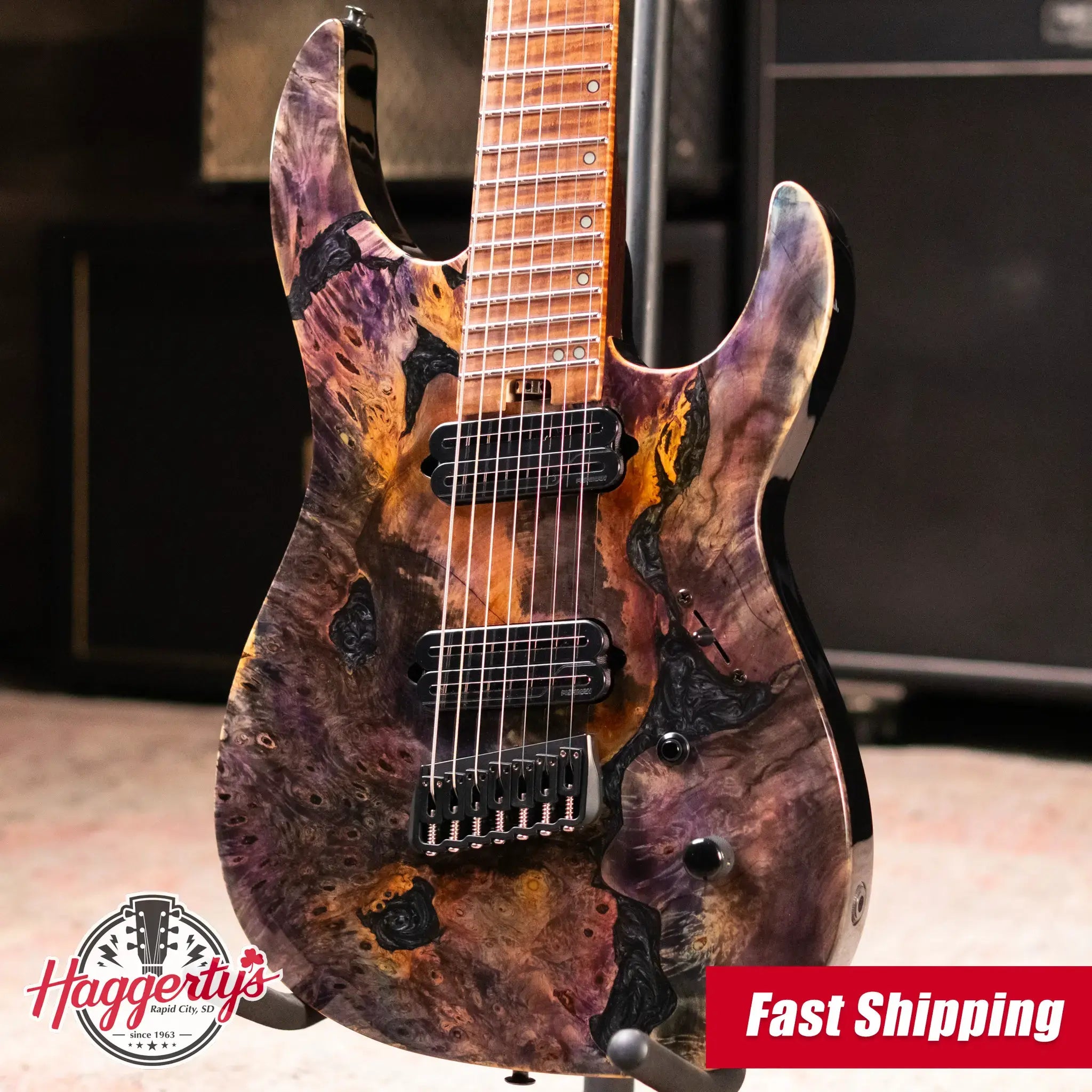 Legator X7F-CL Electric Guitar - Coral with Gig Bag