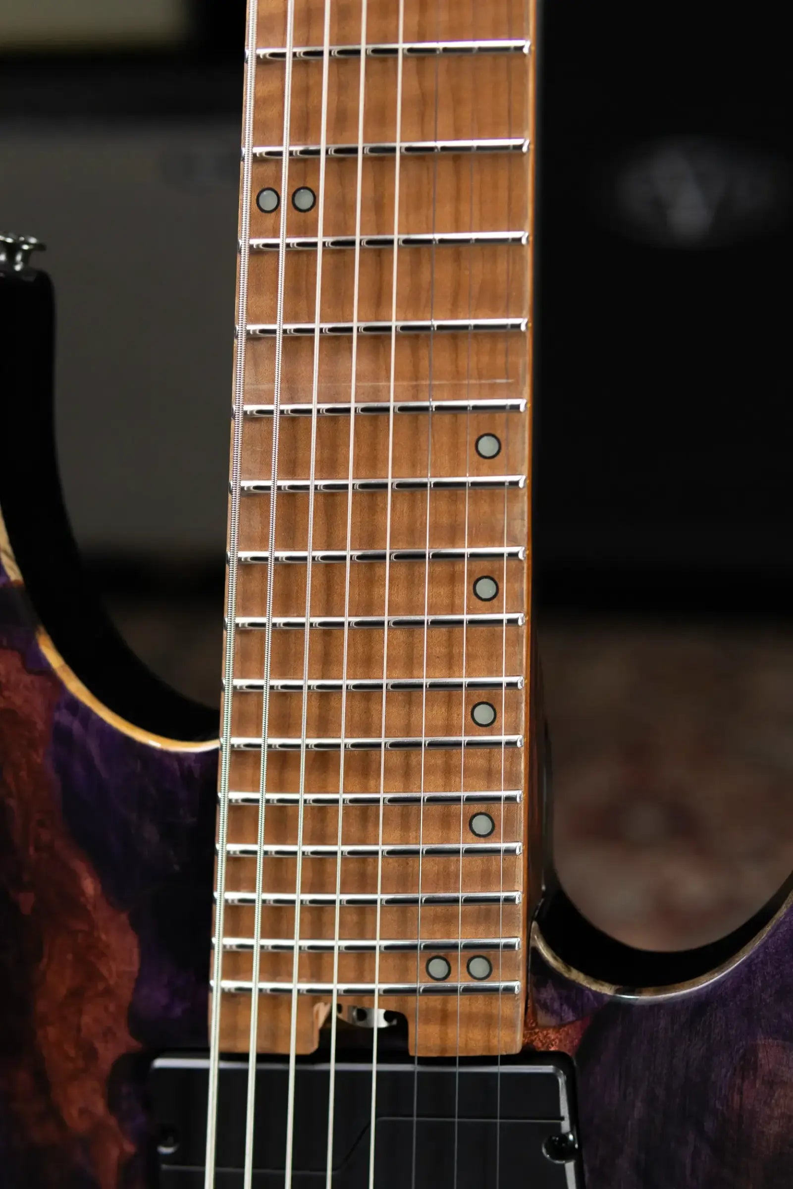Legator X8F-MG 8-String Multi-Scale Electric Guitar - Magma with Gig Bag