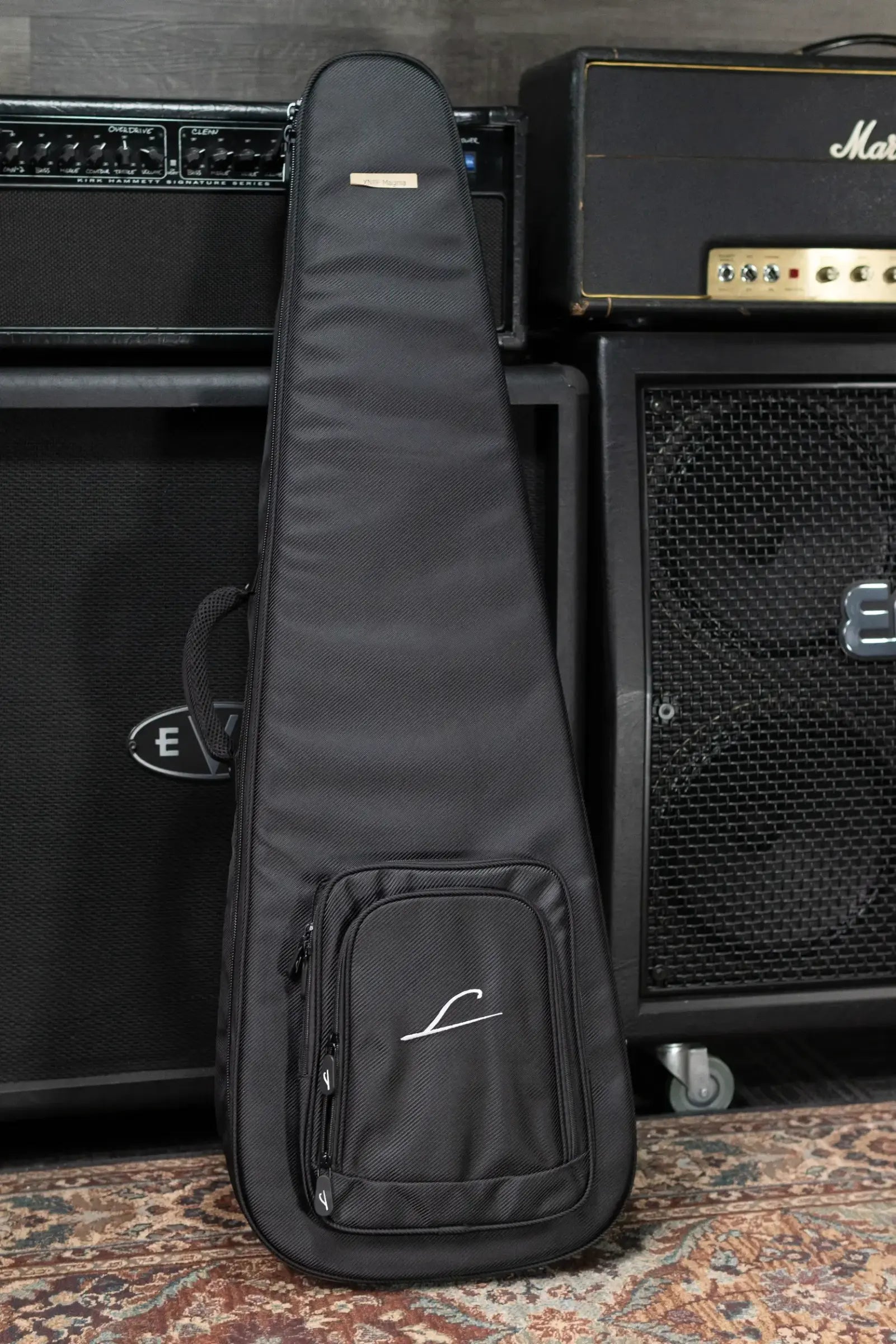 Legator X8F-MG 8-String Multi-Scale Electric Guitar - Magma with Gig Bag