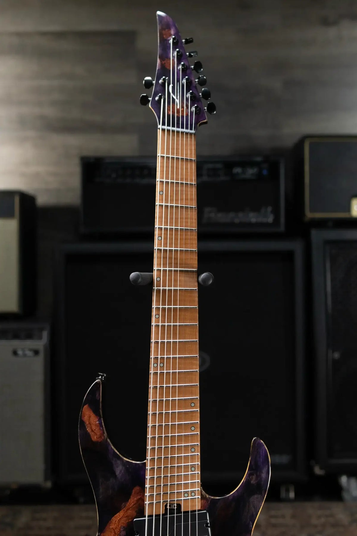 Legator X8F-MG 8-String Multi-Scale Electric Guitar - Magma with Gig Bag