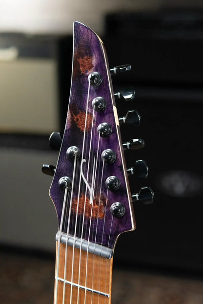 Legator X8F-MG 8-String Multi-Scale Headless Electric Guitar - Magma with Gig Bag
