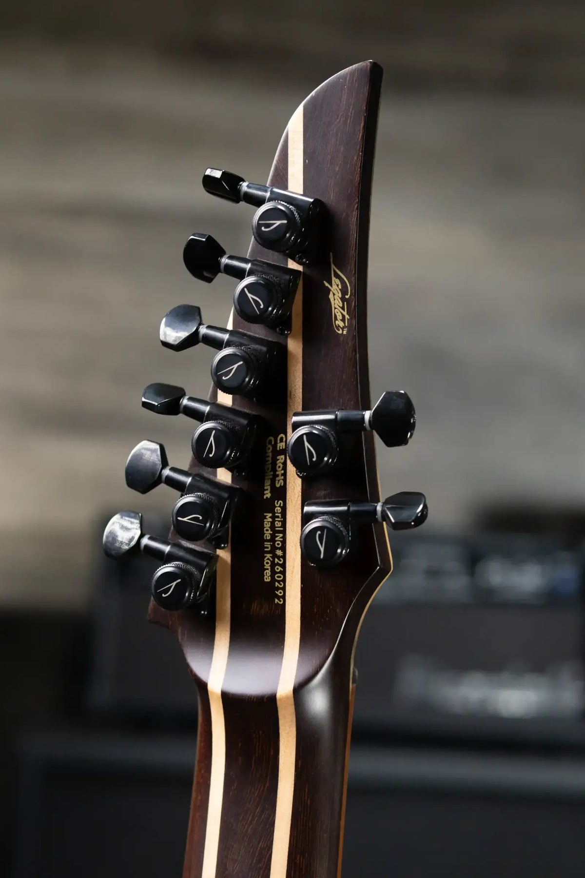 Legator X8F-MG 8-String Multi-Scale Electric Guitar - Magma with Gig Bag