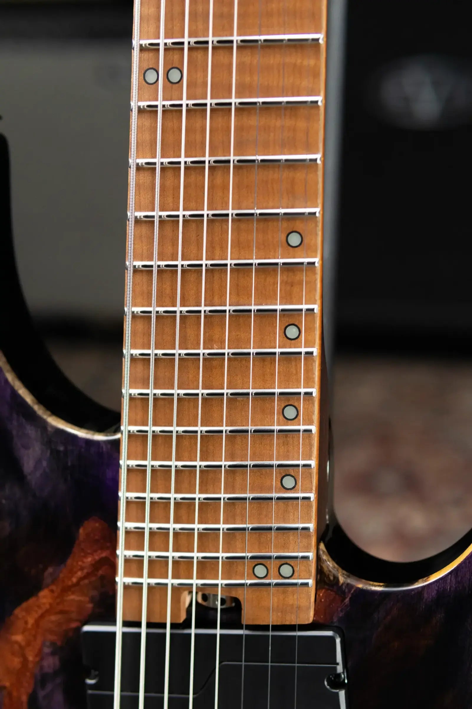 Legator X8F-MG 8-String Multi-Scale Headless Electric Guitar - Magma with Gig Bag