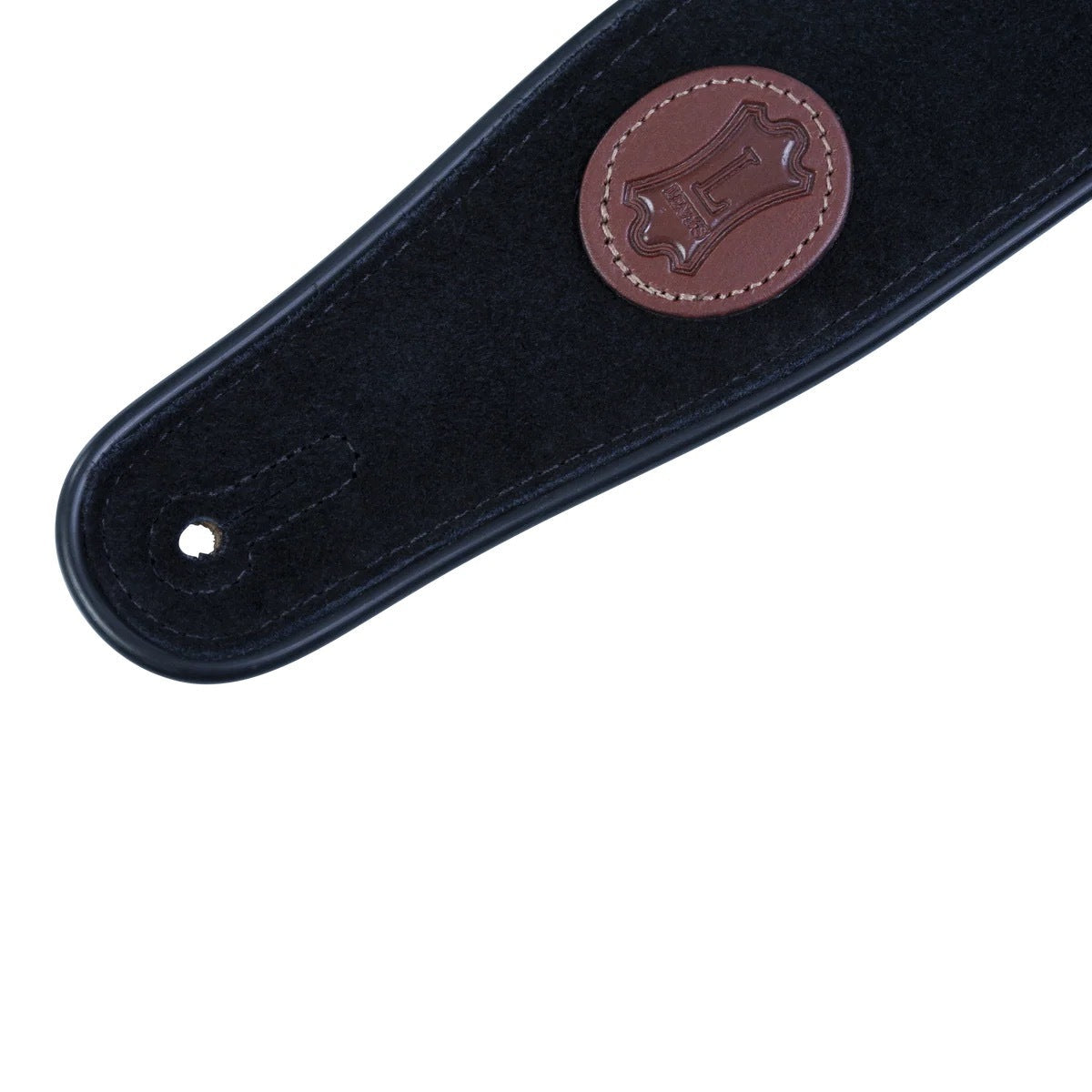 Levys MSS3-BLK Signature Series Suede Leather Guitar Strap Black