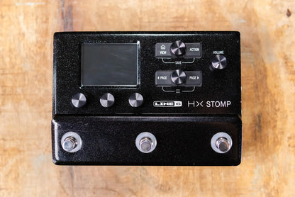 Line 6 HX Stomp Guitar Multi-effects Floor Processor - Black - Used