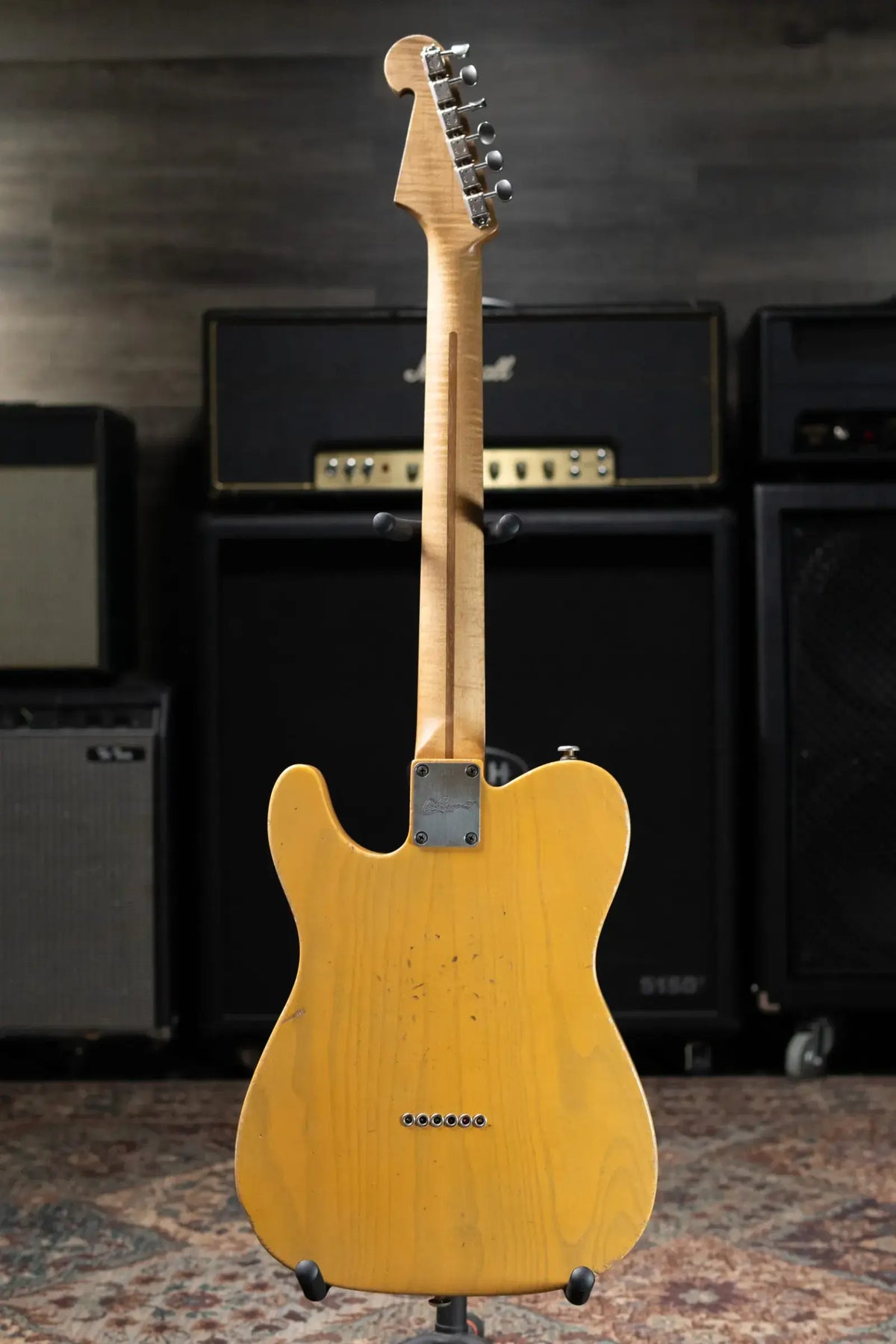 Luxxtone Choppa T Electric Guitar - Butterscotch with Hardshell Case - Used