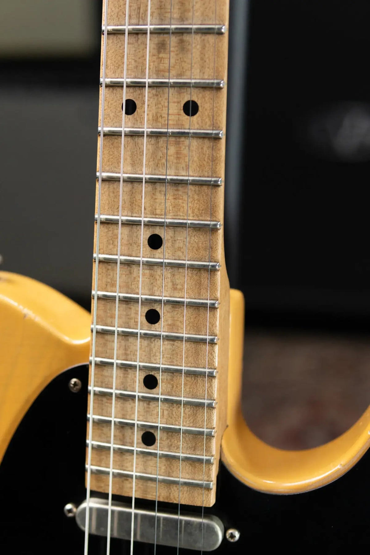 Luxxtone Choppa T Electric Guitar - Butterscotch with Hardshell Case - Used