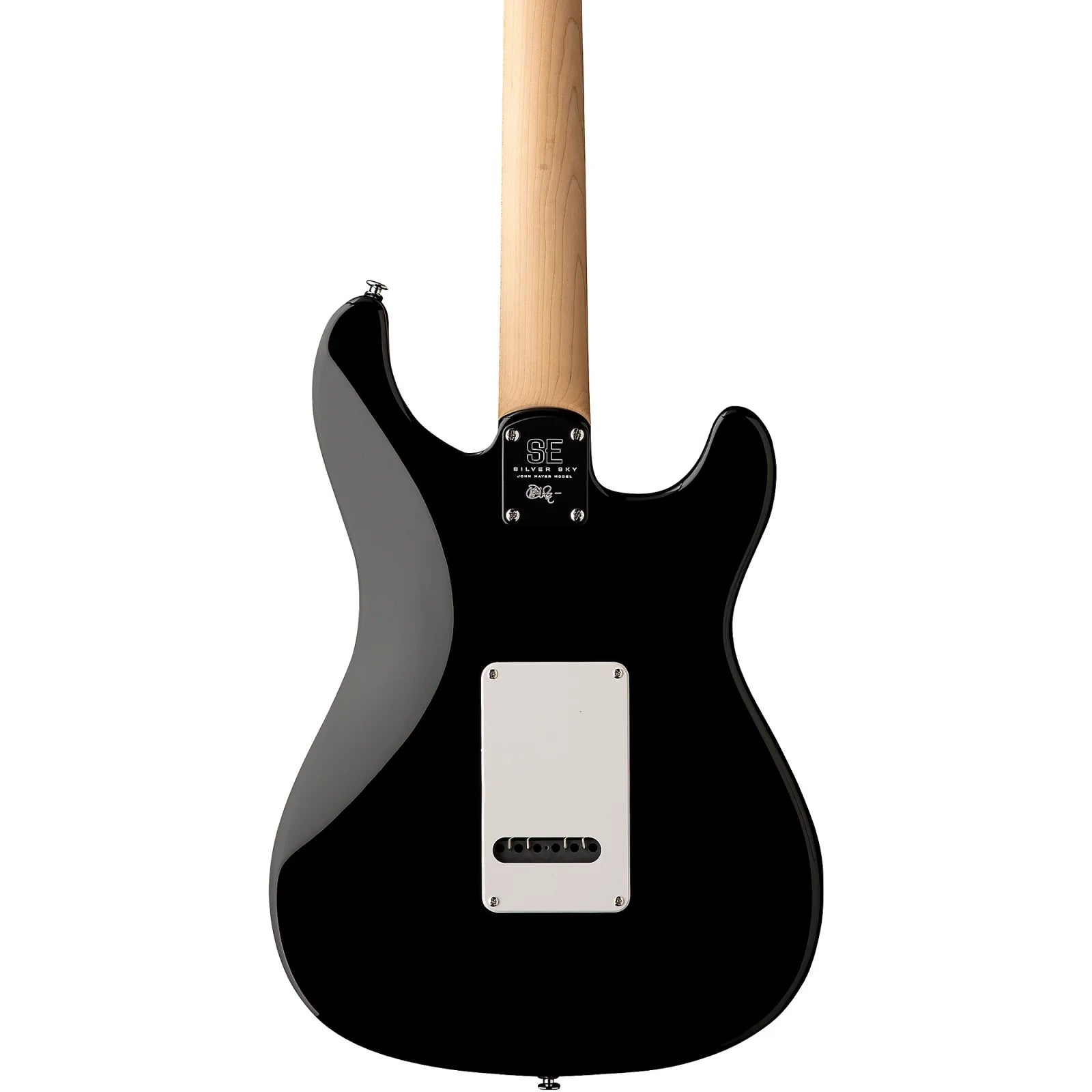PRS SE Silver Sky Left-Handed Electric Guitar - Piano Black with Gig Bag - Demo