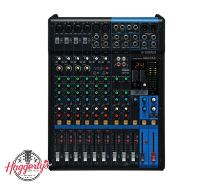 Yamaha MG12XU 12-Channel Analog Mixer with Effects & USB Interface