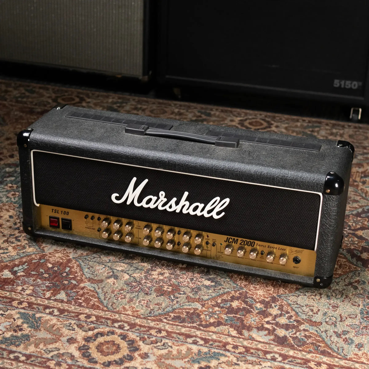 Marshall JCM 2000 TSL 100 Triple Super Lead 3-Channel 100-Watt Guitar Amp Head with Gig Bag - Used