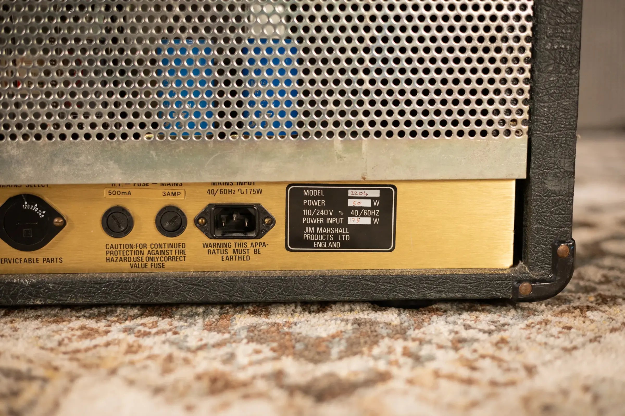 Marshall JCM 800 Lead Series 2204 Master Model 50W Mk2 Guitar Amplifier Head - Used
