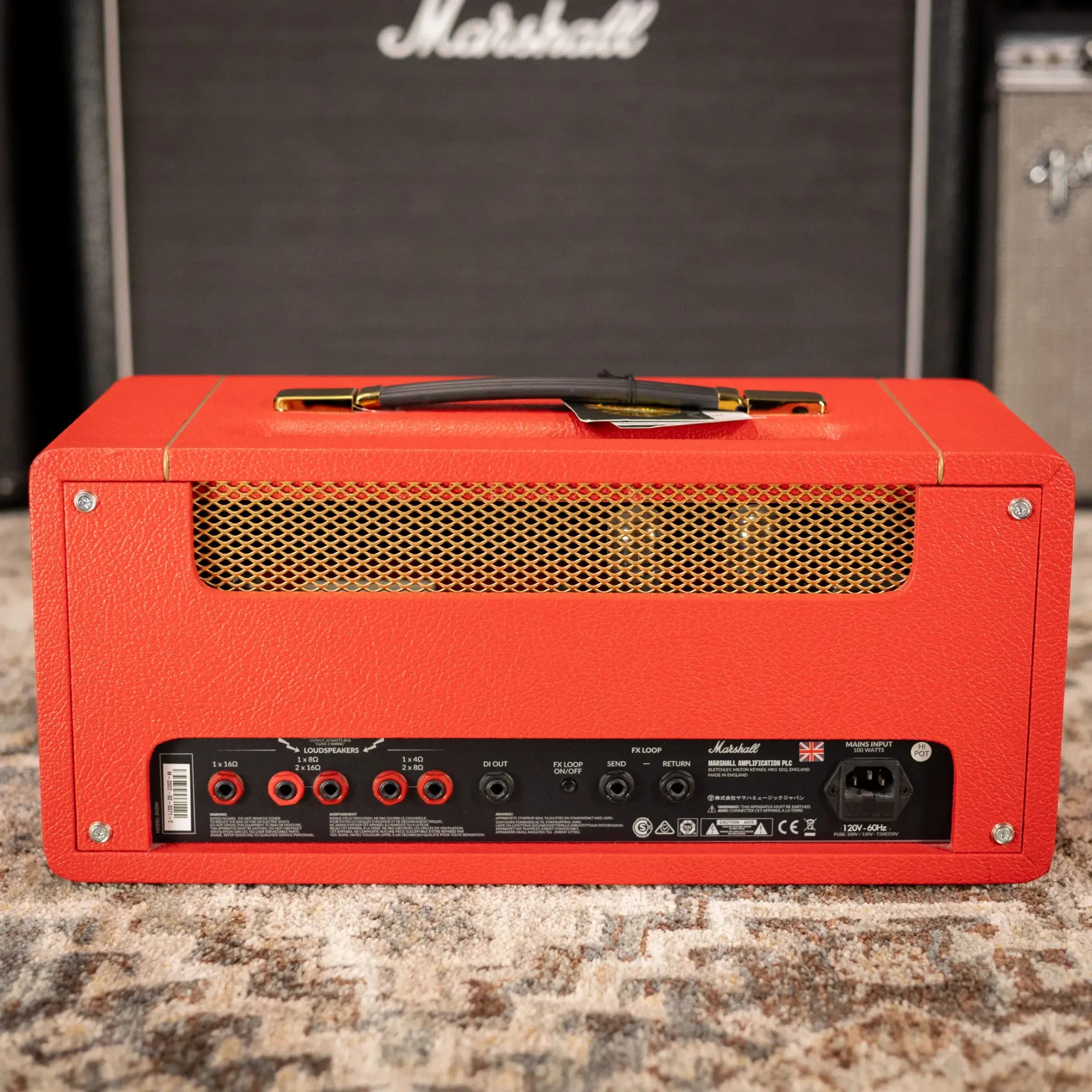 Marshall SV20H MK II Studio Limited Edition Tube Guitar Head - Red - Used