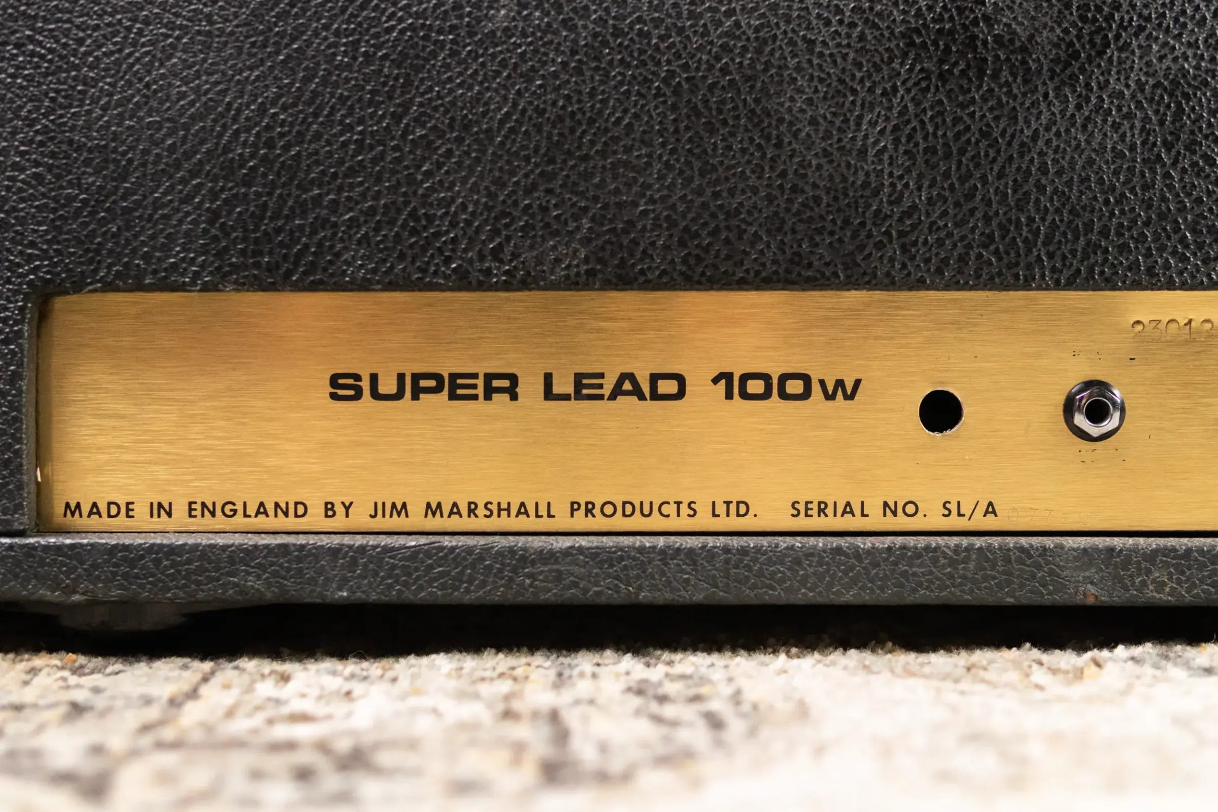 Marshall Vintage 1971 Super Lead 100w Amplifier Head - Used
