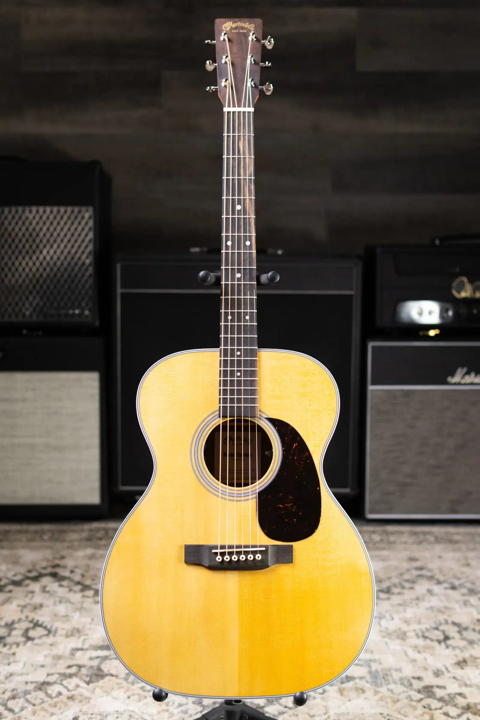 Martin 000-13E Retro Acoustic/Electric Guitar - Spruce/Walnut with Gig Bag