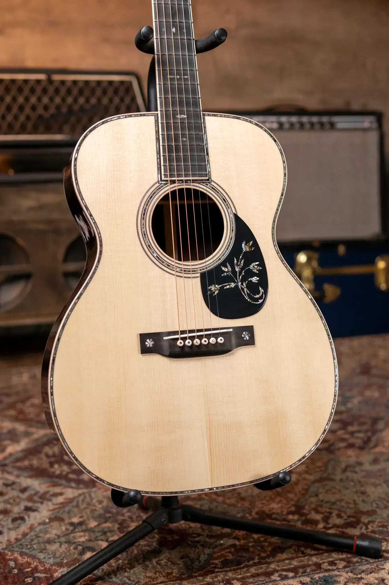 Martin 000 14F Acoustic Wild Grain East Indian Rosewood with Hardshell Case 671006fe013eb