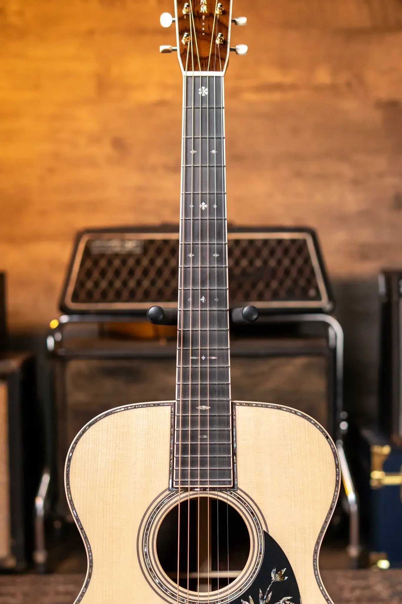 Martin 1930 Style 45 OM-14F Acoustic - Wild Grain East Indian Rosewood with Hardshell Case