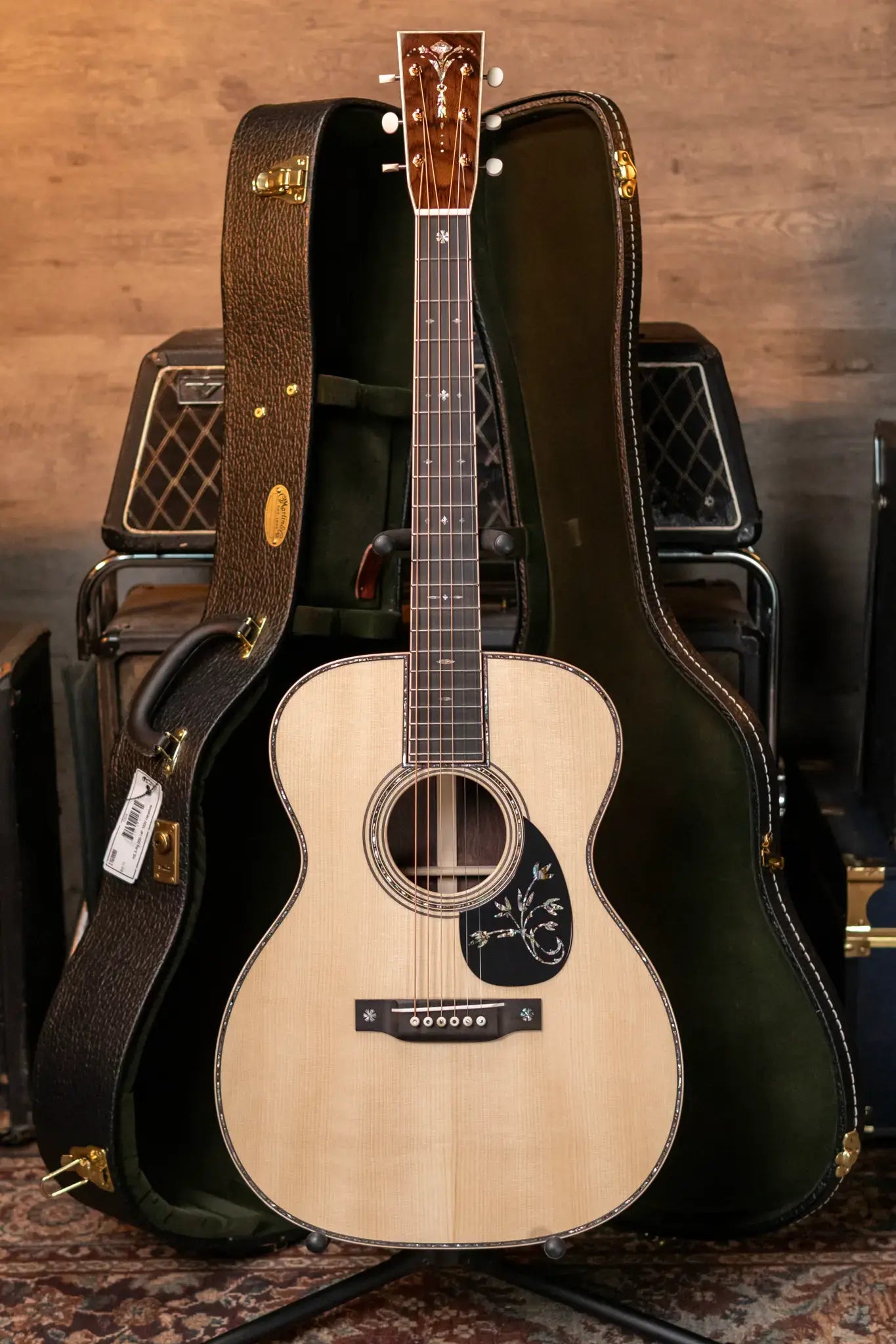 Martin 000 14F Acoustic Wild Grain East Indian Rosewood with Hardshell Case 671007054c90d