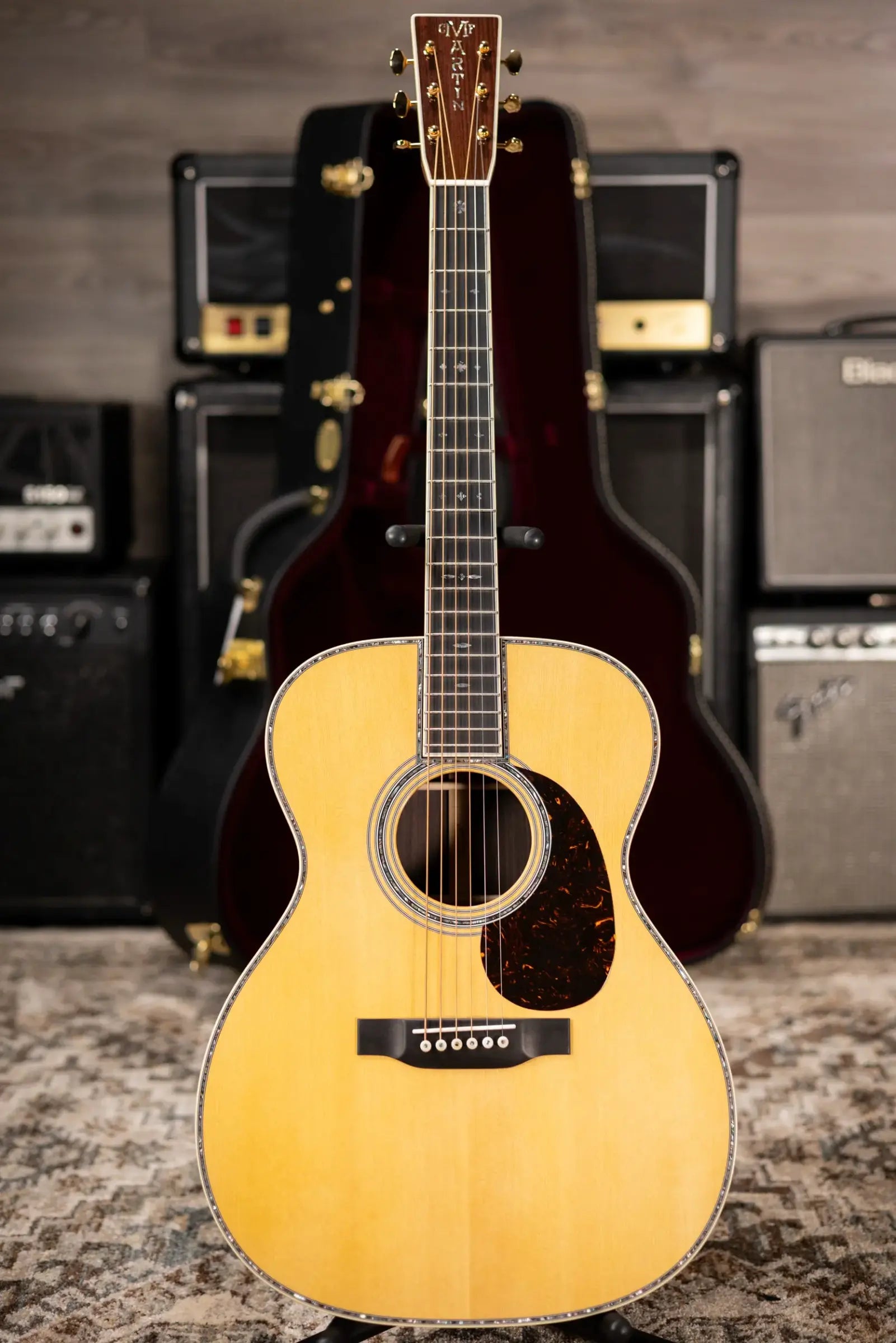 Martin 000-42 Standard Acoustic Guitar - Natural with Hardshell Case