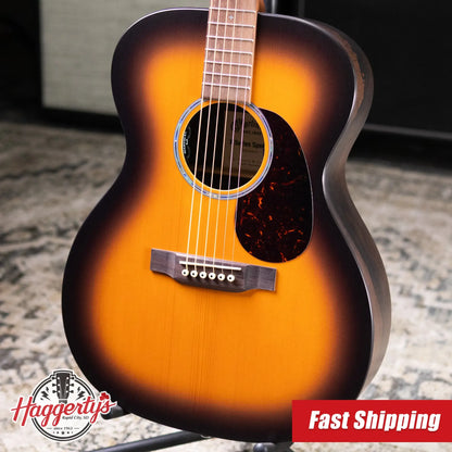 Martin 000-X2E Brazilian Special Acoustic/Electric Guitar - Burst with Gig Bag