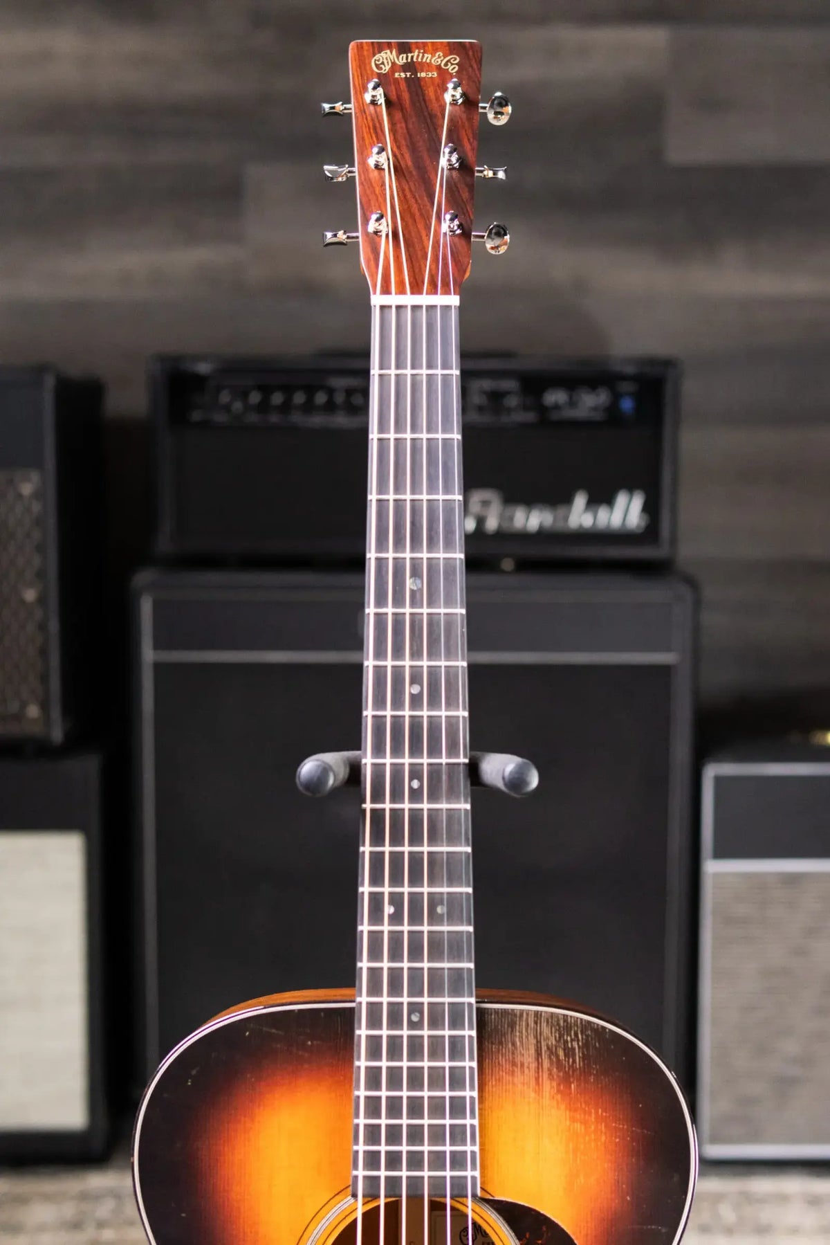 Martin 00-18 Joe Bonamassa Signature Acoustic Guitar - Burst with Hardshell Case