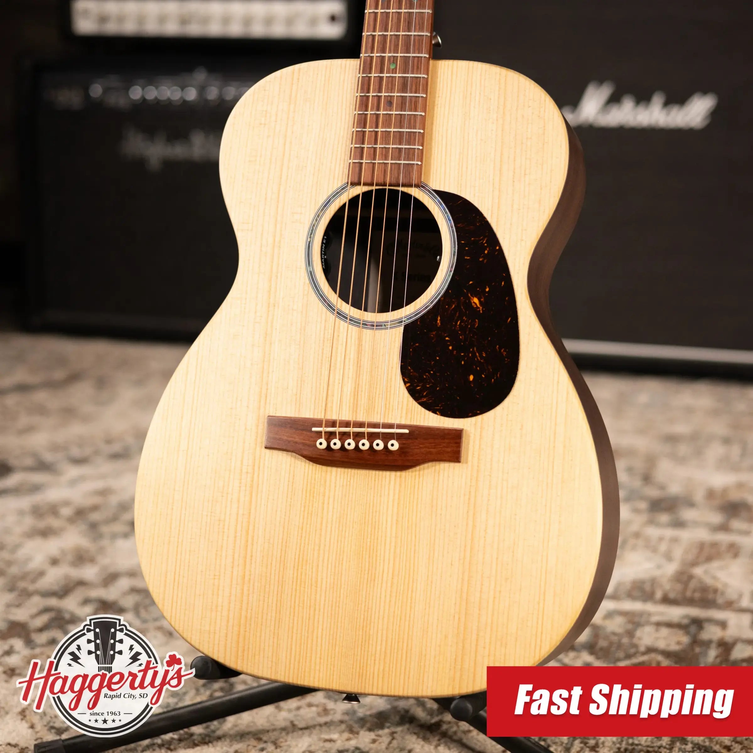 Martin 00-X2E Cocobolo Grand Concert Acoustic/Electric Guitar - Natural with Gig Bag
