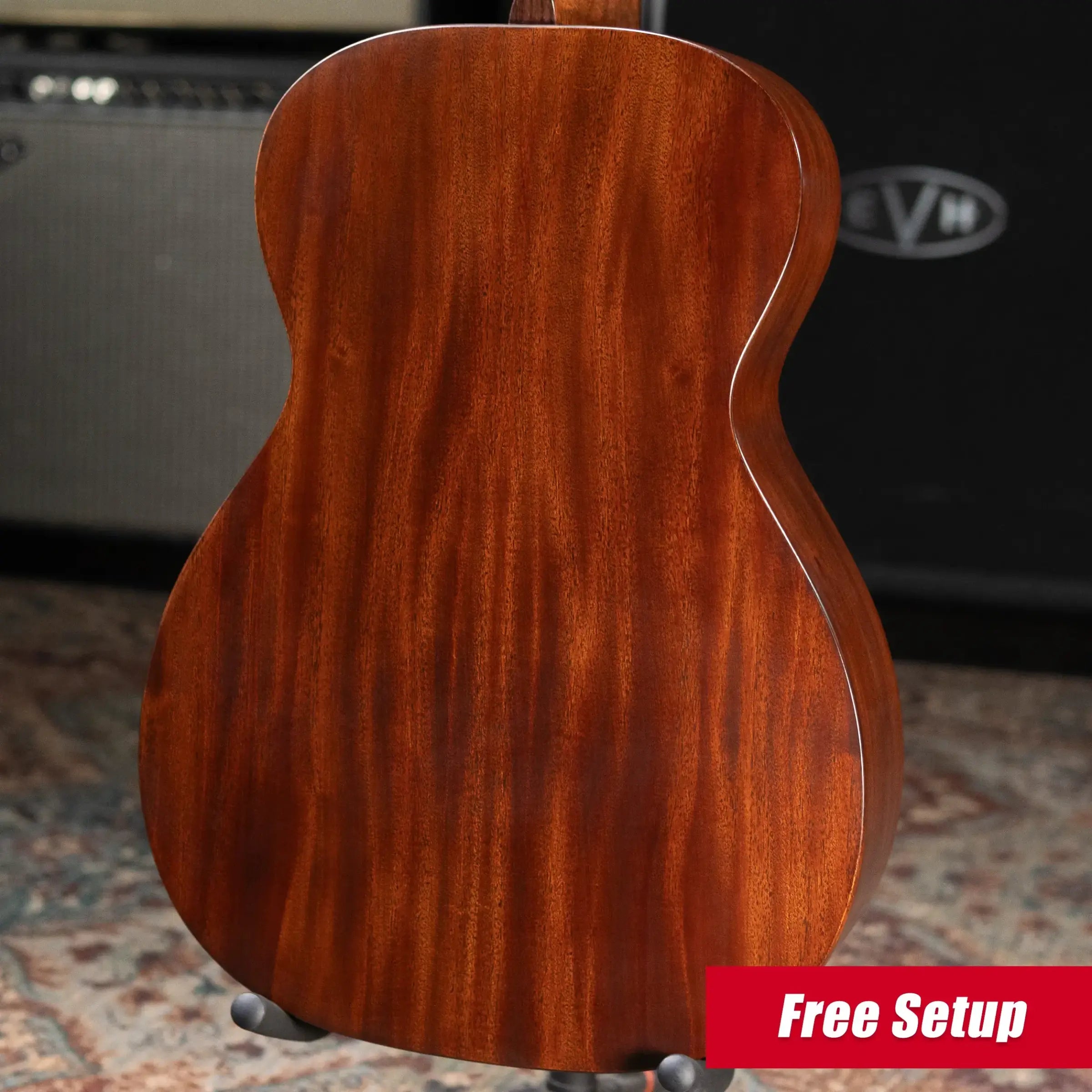 Martin 0-10E Retro Jason Isbell Concert Signature Short Scale Acoustic/Electric Guitar - Dark Mahogany with Gig Bag