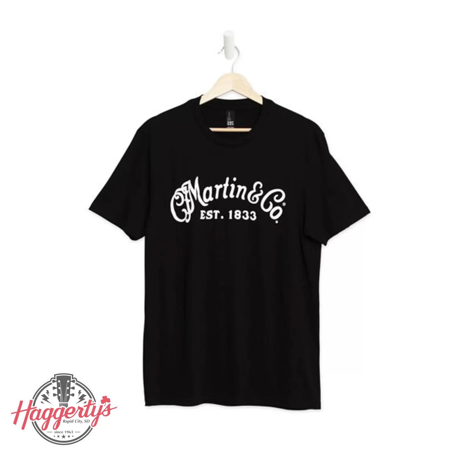 Martin Black Basic Logo T Shirt 20230818092109