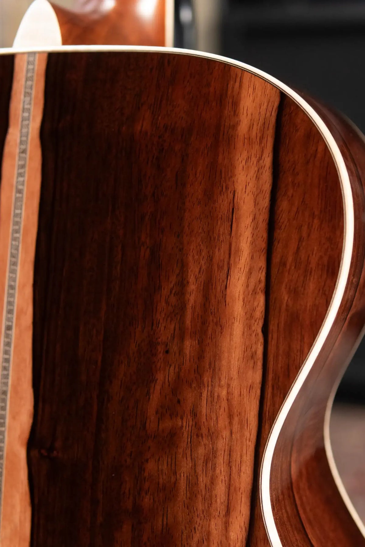 Martin Custom Shop 000 Acoustic Guitar - Macassar Ebony with Hardshell Case