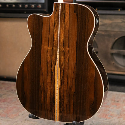 Martin Custom Shop Style 28 OM-14F Acoustic Guitar - Ziricote/Spruce with Hardshell Case