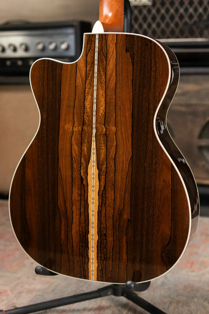 Martin Custom Shop Style 28 OM-14F Acoustic Guitar - Ziricote/Spruce with Hardshell Case