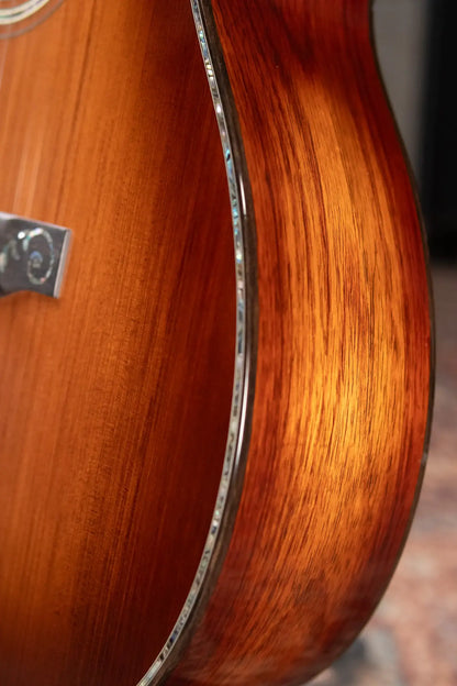 Martin Custom Shop Style 45 00-14F Acoustic Guitar - Sinker Redwood/Honduran Rosewood with Hardshell Case