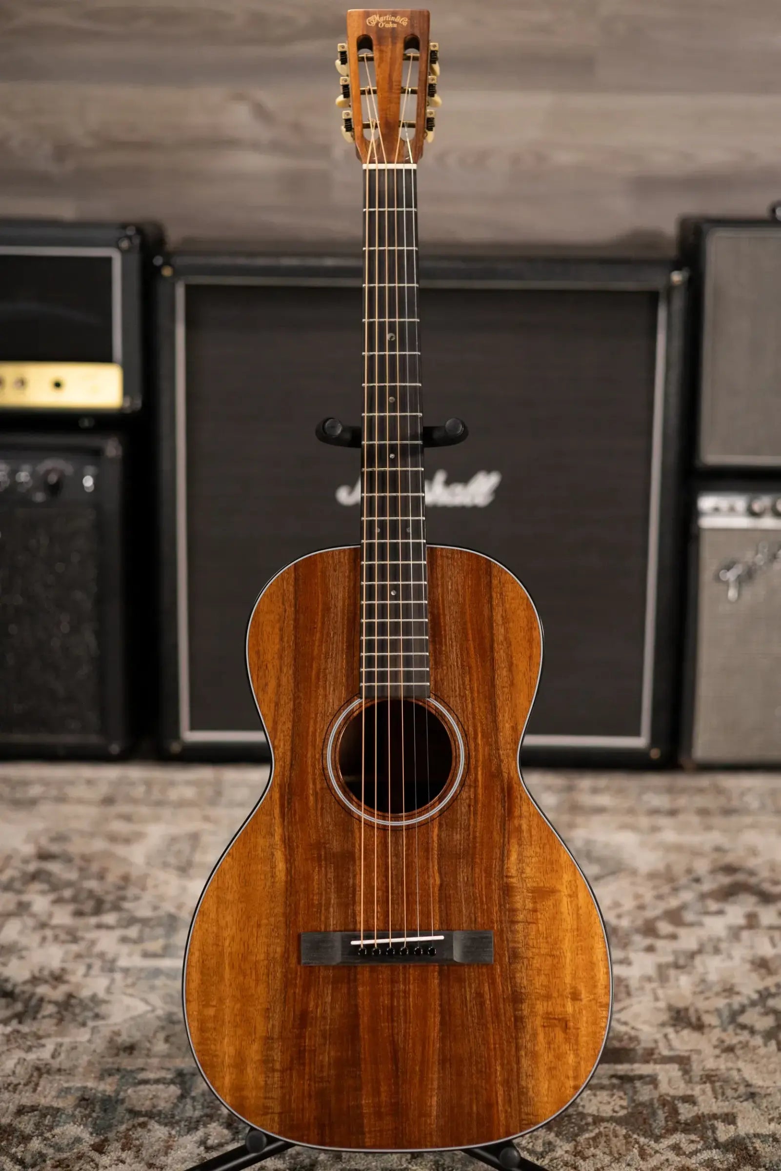 Martin Custom Shop 0-18K2 CFM IV 12-Fret Acoustic Guitar - Flamed Koa with Hardshell Case