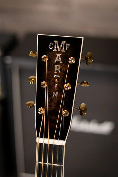 Martin Custom Shop M Acoustic/Electric Guitar - Paisley Ember Burst with Hardshell Case