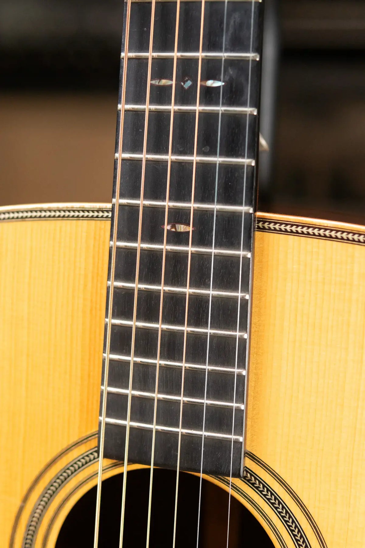 Martin Custom Shop OM-28 Acoustic/Electric Guitar - Adirondack/Cocobolo with Hardshell Case - Used