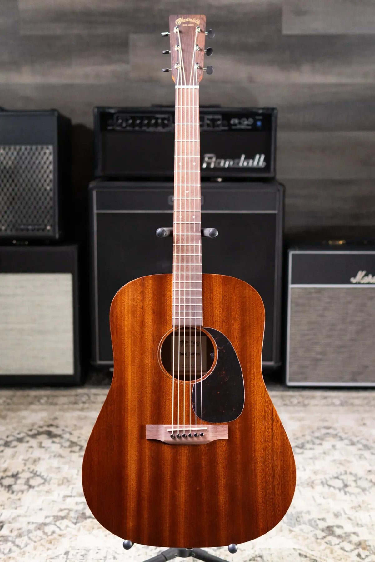 Martin D-10E Retro Sapele Acoustic/Electric Guitar with Gig Bag